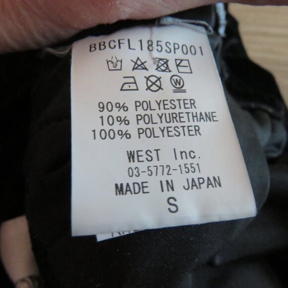 FDMTL X BILLIONAIRES BOY CLUB Black Velour Velvet Track Pants Street Men Sz S - Picture 16 of 16